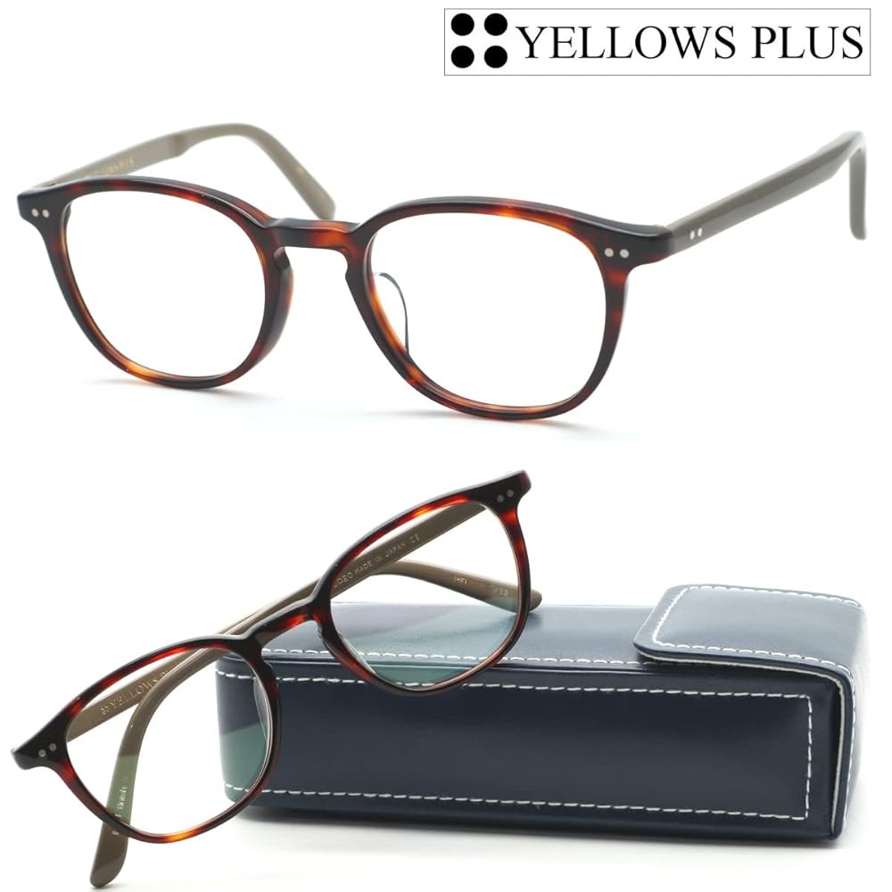 Amazon | 【YELLOWS PLUS】イエローズプラス メガネ MELVIN col